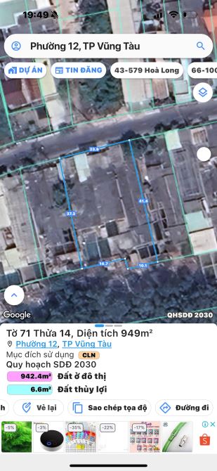 GIÁ TỐT 🔥 BÁN GẤP 1000m2 23m MẶT TIỀN CHI LĂNG P12 GIÁ CHỈ 10 TRIỆU/m2 - 2