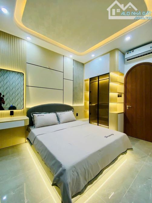 NHÀ 4 TẦNG VỊ TRÍ SIÊU ĐẸP HẺM XE HƠI,KHU VIP 120 CĂN ĐỒNG BỘ,DÂN TRÍ CAO,TRẦN THỊ TRỌNG - 3