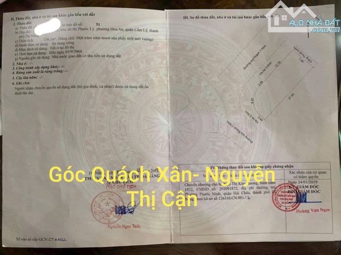 Bán đất 2 mặt tiền đường 7m5( Quách Xân- Nguyễn Thị Cận) Khu Đô Thị Phước Lý - 3