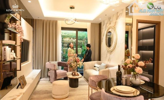 Căn Hộ King Crown Thủ Đức, 5% ký HĐMB, 30% nhận nhà, CK 8%, TT giãn đến 2028,Miễn lãi 30Th - 4