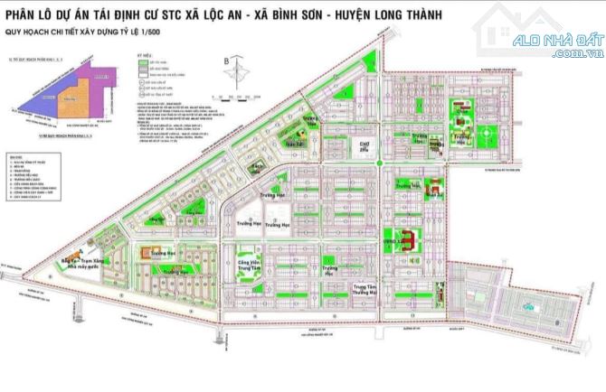 Cần bán miếng đất 125m2 Khu TĐC Lộc An - Bình Sơn giá 2tỷ, ngay Trung Tâm TP.Sân Bay - 4