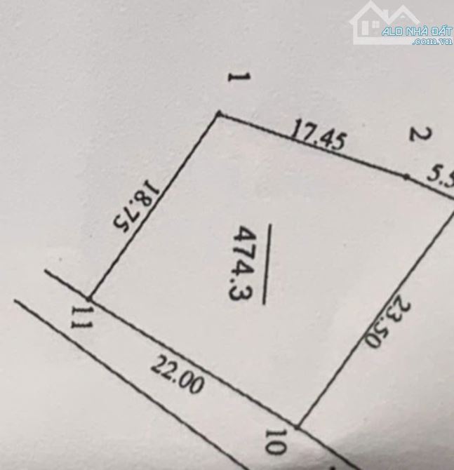 474m2. Xây nhà vườn. Đường thông ô tô chạy. Không gian yên tĩnh thư giãn