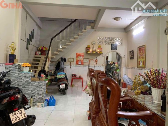 CN 86m2=5mx16m nở hậu 6,2m Trệt 1 Lầu ST HXH 226 Nguyễn Văn Lượng P17 Gần Lottemart chỉ 7,