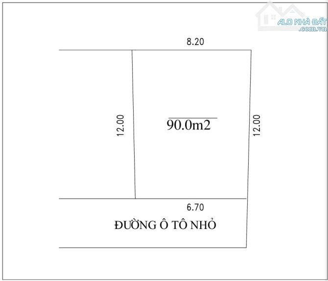 BÁN ĐẤT MIEU NHA OTO VÀO ĐẤT- LÔ GÓC-NỞ HẬU-110TR/M2