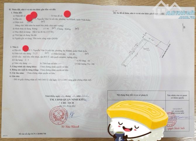 BÁN NHÀ TRỆT LẦU MẶT TIỀN HẺM LIÊN TỔ 12-20 ĐƯỜNG NGUYỄN VĂN CỪ - 10