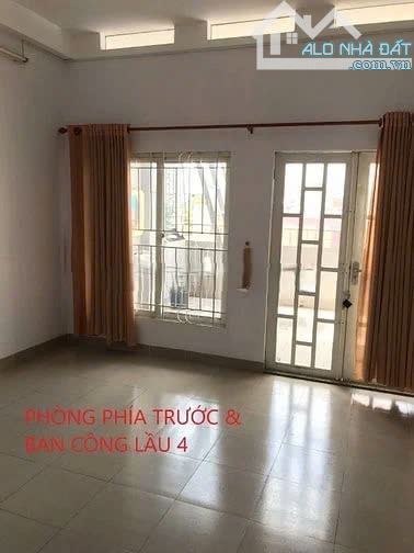 Cho Thuê Nhà Mặt tiền kinh doanh Nơ Trang Long P.14 Q. Bình Thạnh 4x17m 5T 8PN. Giá 50tr - 1