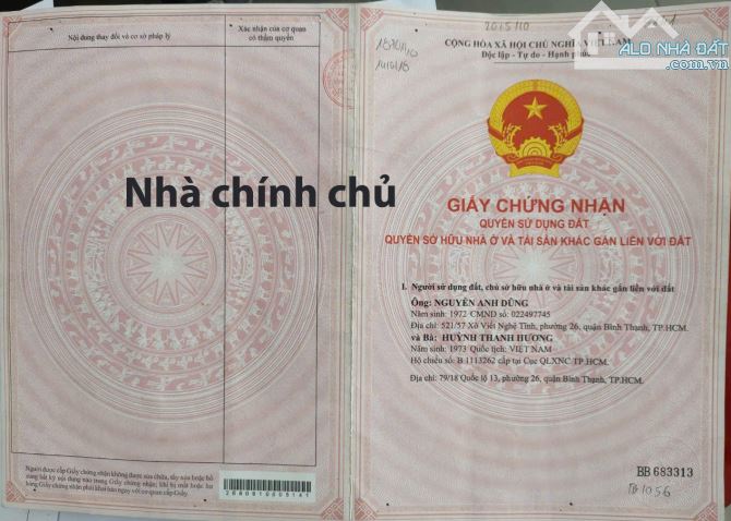 Bán nhà 766/32/1 Quốc lộ 13 Phường Hiệp Bình Phước Quận Thủ Đức - 1