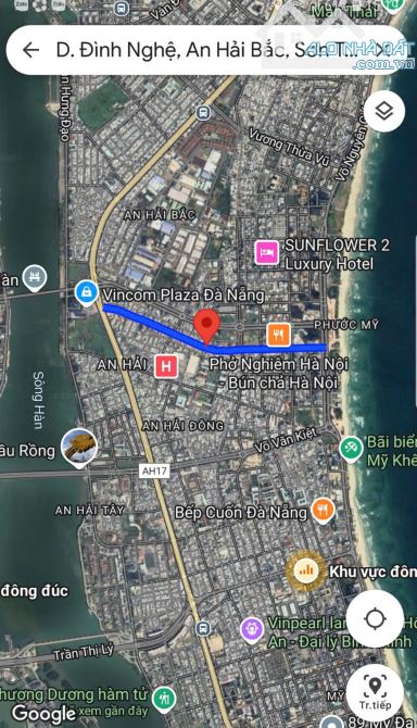 GẦN BIỂN! BÁN BIỆT THỰ 4 TẦNG 650M2 – 128,5 TỶ - MT DƯƠNG ĐÌNH NGHỆ - Q. SƠN TRÀ - 1