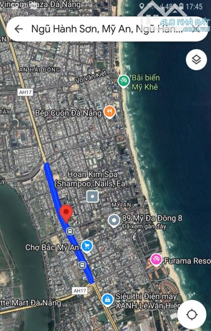GIẢM 5 TỶ! BÁN ĐẤT 1700M² - 133 TỶ - MT NGŨ HÀNH SƠN - Q. NGŨ HÀNH SƠN - 1
