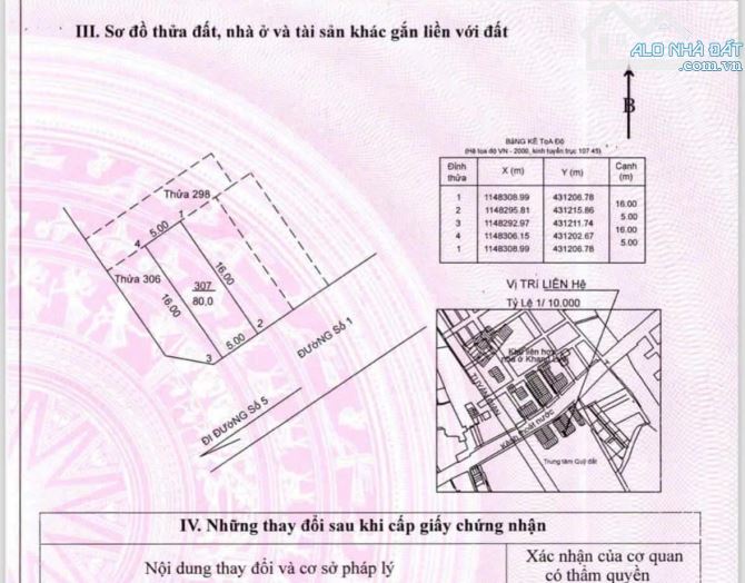 Bán lô đất đẹp khu TĐC  - P.10 - TP Vũng Tàu - Ngang 5M - Đông Nam - Đường 20M - Giá 5.7 ỷ - 1