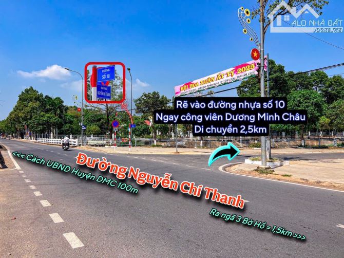 ✨ Góc 2 MT View Núi Bà: 8x23m (50m2 ONT). Cách Nhựa 350m, cách Thị trấn DMC chỉ 6