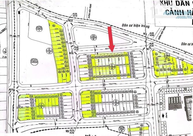Bán đất dt 100m2, khu dân cư và chợ mới cảnh hàng ,thôn liêm định,nhơn phong,tx an nhơn, B - 2