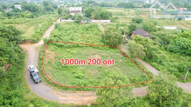 BÁN 1000m2 ĐẤT NGHỈ DƯỠNG 3 MẶT TIỀN  ĐẸP NHẤT CƯ YÊN, LƯƠNG SƠN: CHỈ 3.45 tr/m2 - 2