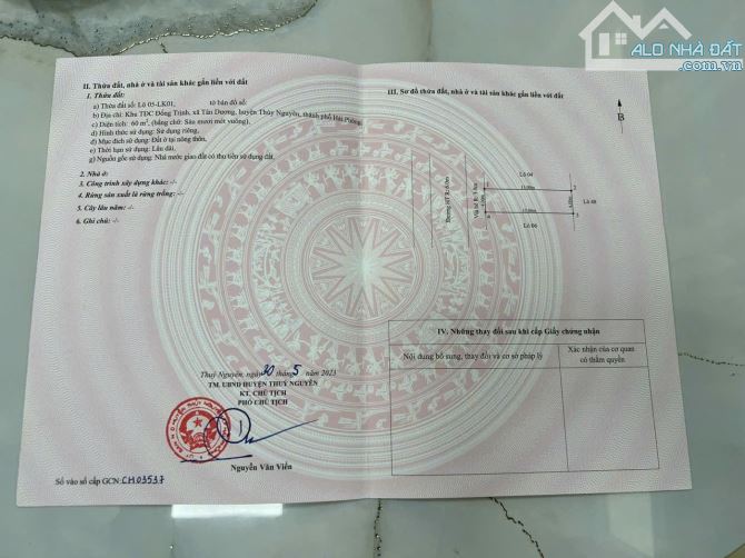 Bán vài lô TĐC Đống Trịnh, không lỗi nhỏ, dân cư văn hoá đồng bộ - 3