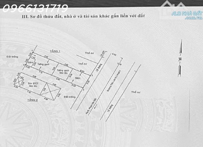 Bán nhà mặt tiền Tiền lân 9 , Bà Điểm, Hóc môn, 100m2, nhỉnh 5 tỷ. - 3