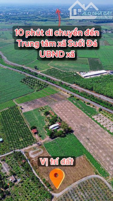 ✨ Góc 2 MT View Núi Bà: 8x23m (50m2 ONT). Cách Nhựa 350m, cách Thị trấn DMC chỉ 6