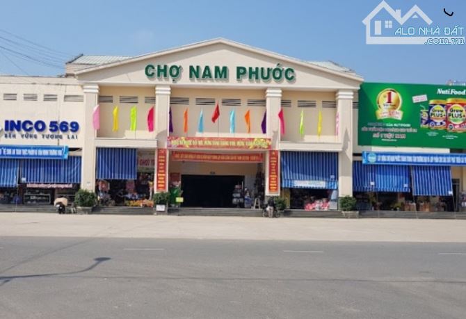 BÁN ĐẤT THỊ TRẤN NAM PHƯỚC- SÁT ỦY BAN HUYỆN- GẦN CHỢ- ĐƯỜNG 5M- GIÁ 580 TRIỆU- SẴN SỔ - 1