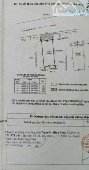 Bán nhà 2 tầng mặt tiền kinh doanh Liên Khu 25, gần chợ, gần ủy ban quận 12 - 1