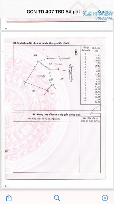 Cực sốc bán 2 mẫu 5 phước bình giá chỉ vài trăm / sào - 5