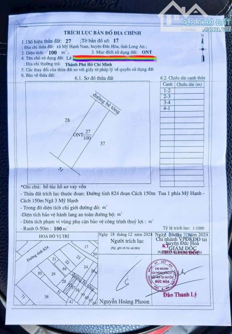 Chỉ 1.9 tỷ dãy trọ 5 phòng 1tr 1 lầu Shr 5x20 thu nhập 8tr/th cách TL 824 khoảng 50m - 2