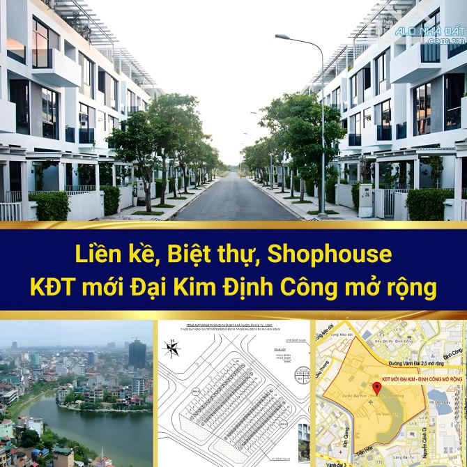 Nhượng lại suất đầu tư lô Liên Kề tại Dự Án Khu ĐT mới Đại Kim-Định Công mở rộng - 2