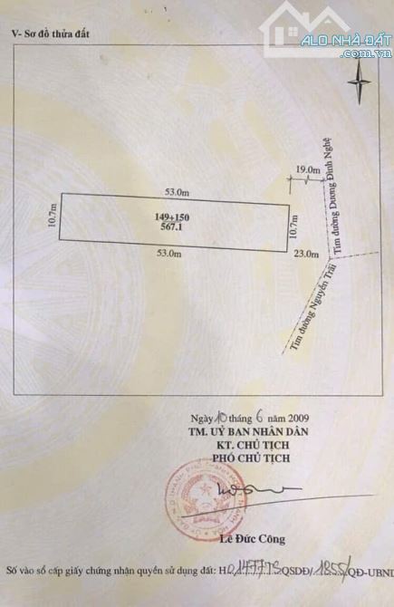 Cần bán nhà 2 tầng mặt đường Nguyễn Trãi, Phường Tân Sơn, Trung tâm Tp. Thanh Hoá 567m2 - 2