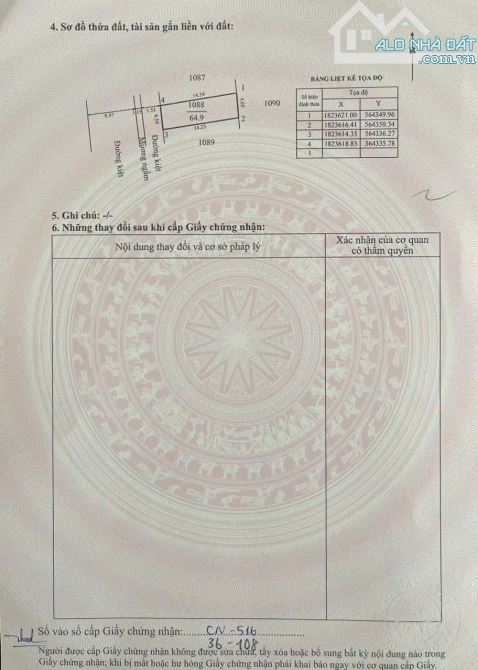 Đất Mặt tiền xóm 3 Ngọc Anh, phường Phú Thượng, Tp Huế - 3