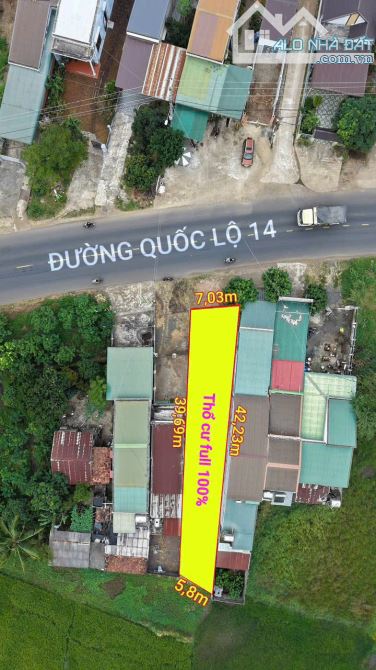 **Bán Đất QL 14 Km10 xã Hòa Khánh Full thổ cư 6x40 giá 2ty175 - 4