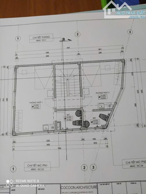 PHƯƠNG CANH BÁN NHÀ DÒNG TIỀN 40tr/tháng Dt50m2 - 4