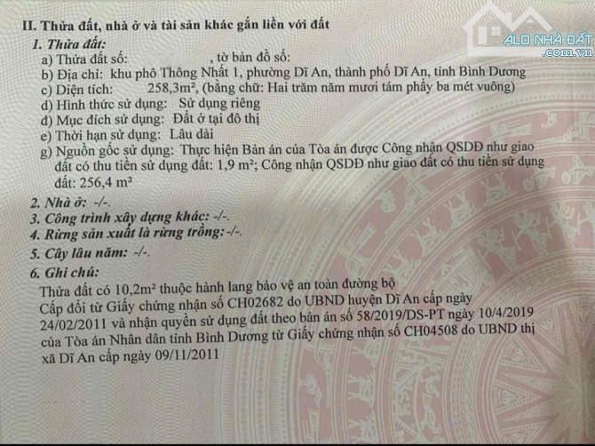 Mặt tiền kinh doanh 258m ngang 10m đường Lý Thường Kiệt, gần ngã tư Đồi Mồi, 2077 Dĩ An - 8