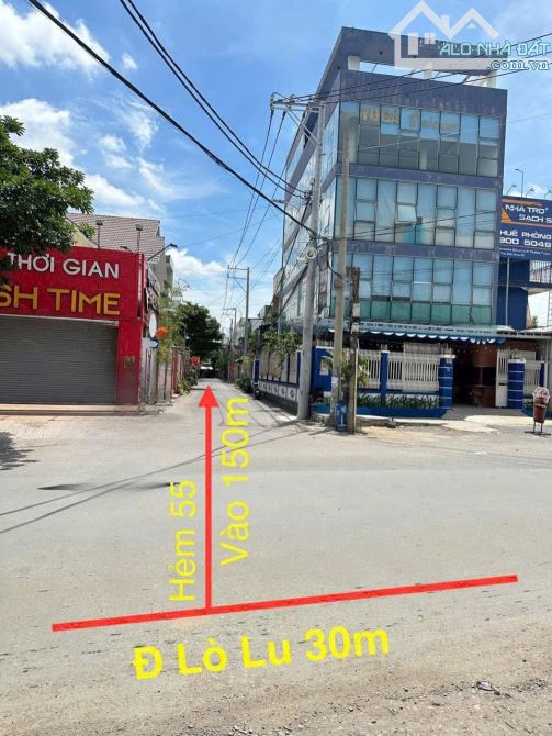 Bán đất hẻm đường Lò Lu p Trường Thạnh Tp Thủ Đức