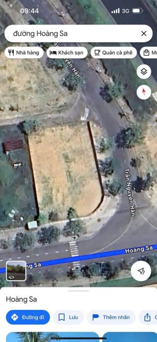 Cho thuê 1000 m2 đất 3 MT đường Hoàng Sa,Đà Nẵng chủ xây 2 tầng,HĐ 5 năm