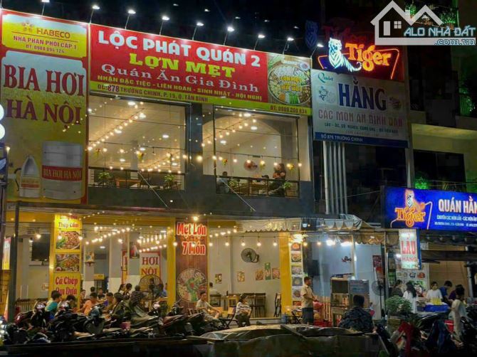 Bán nhà Mặ tiền Trường chinh DT 10x20m nở hậu 12m HDT 50tr/tháng giá 35 TỶ