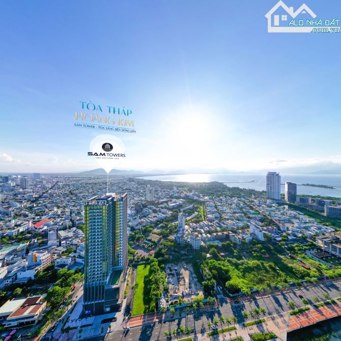 Cắt lỗ căn góc 2PN Sam Towers View pháo hoa, sông Hàn giá chỉ 4,9 tỷ bao thuế phí, vay 70%