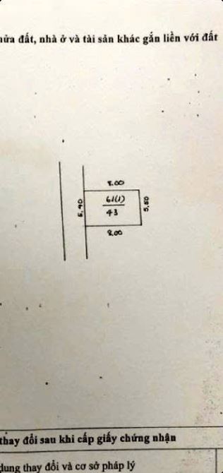 BÁN NHÀ HẢI BỐI, MẶT TIỀN RỘNG, CHO THUÊ 10TR/ THÁNG, 43M2, NHỈNH 5 TỶ