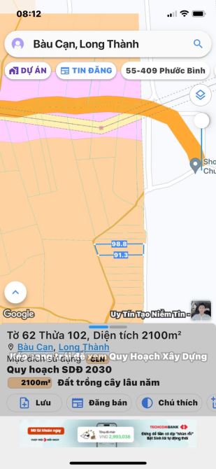 Bán 2 sào 1 bàu cạn giá cực kì mềm chỉ 1 ty6/ sào