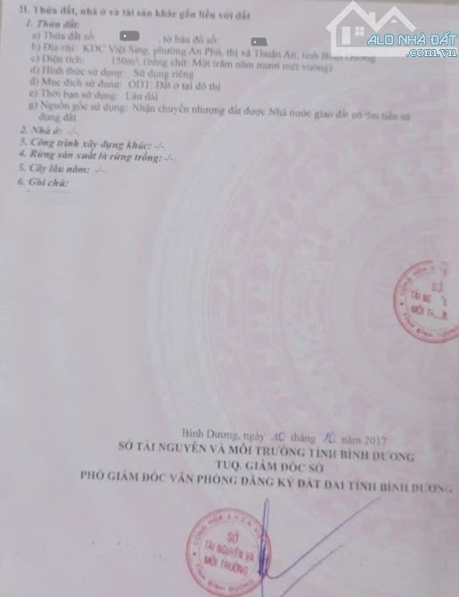 nhà 1 trệt 1 lầu 150m2 5ty5 TL thu nhập 14tr phía sau có 6 phòng trọ KDC Vietsing p.An Phú - 11