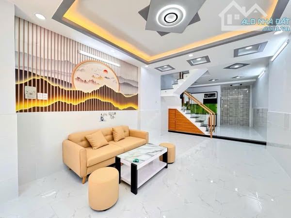 Bán nhà 5m ra HXT Nguyễn Xí, p13 Bình Thạnh, 3 tầng BTCT 50m2, hoàn công, chỉ 6tỷ4 TL - 1