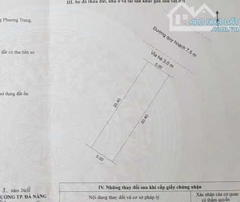 Góc 2 măt tiền Khu A1 Trung Tâm Quận Liên Chiểu, Thông biển cách 200m. S= 221m2 Giá: 16.5 - 1