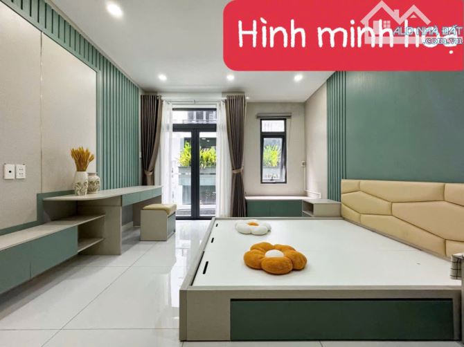 GIÁ RẺ, 146m2( 7 x 21 ) hẻm oto 7m ngay CV Làng Hoa Gò Vấp, xây 5T hầm Chỉ hơn 10 tỷ tl - 1