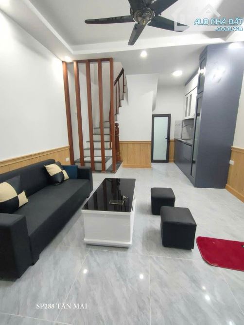 Bán nhà Tân Mai, Hoàng Mai, 28m2x5T, giá nhỉnh 4 tỷ, cách ôtô tránh 10m, ngõ thông - 1