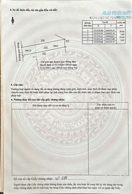✨ Mở Bán 9 Nền LK 5x20m (Full ONT) Mặt Tiền Nhựa Lớn KINH DOANH (QHLG: 30M) - 1.18 Tỷ/ Nền - 18