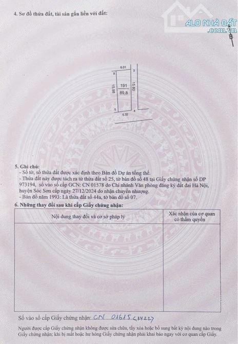 Cần tìm nhà đầu tư tại lô đất Thái đường hiền Ninh sóc Sơn Hà Nội - 2