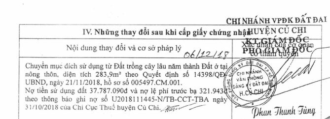 Bán đất mặt tiền Trần Thị Rộng, Trung Lập Hạ, H,Củ Chi, Tp.Hồ Chí Minh. - 2