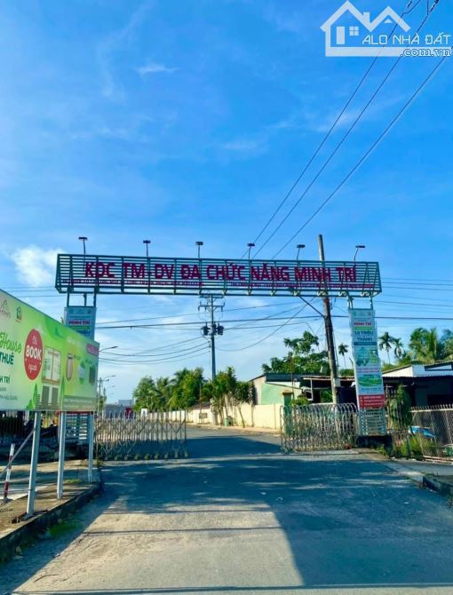 Nền ngộp KDC Minh Trí 115m2 Quốc Lộ 1A Gần Chợ Cái Tắt Hậu Giang - 3