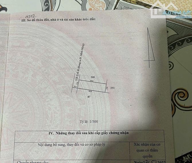 ĐẤT KIỆT MINH MẠNG ĐƯỜNG OTO GIÁ TỐT CHỈ VỚI 1,5xx TỶ - GẦN ĐIỆN BIÊN PHỦ - 3