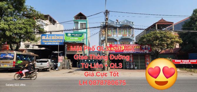 💥 Mặt Phố QL3  Sát Nút Giao Thông Đường  Tứ Liên + QL3 Mai Lâm Đông Anh G,,iá Cực Tốt Chủ - 3