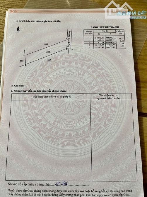 ✨ Nền Thổ Cư phường Bảo Vinh: 5x23.55m (Full ODT) đường Bê Tông 5M, 2 Ô tô né nhau - 930Tr - 4