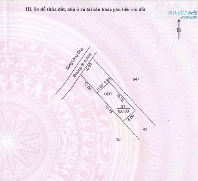 BÁN 1008m2 ĐẤT MẶT TIỀN ĐƯỜNG TÔ VĨNH DIỆN , BÌNH THUỶ CẦN THƠ - 4