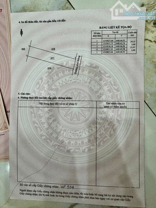 ✨ Còn Duy Nhất 1 Nền liền kề phường Bảo Vinh, 5x24.11m (Full ODT) đường Bê Tông 4M - 910Tr - 5